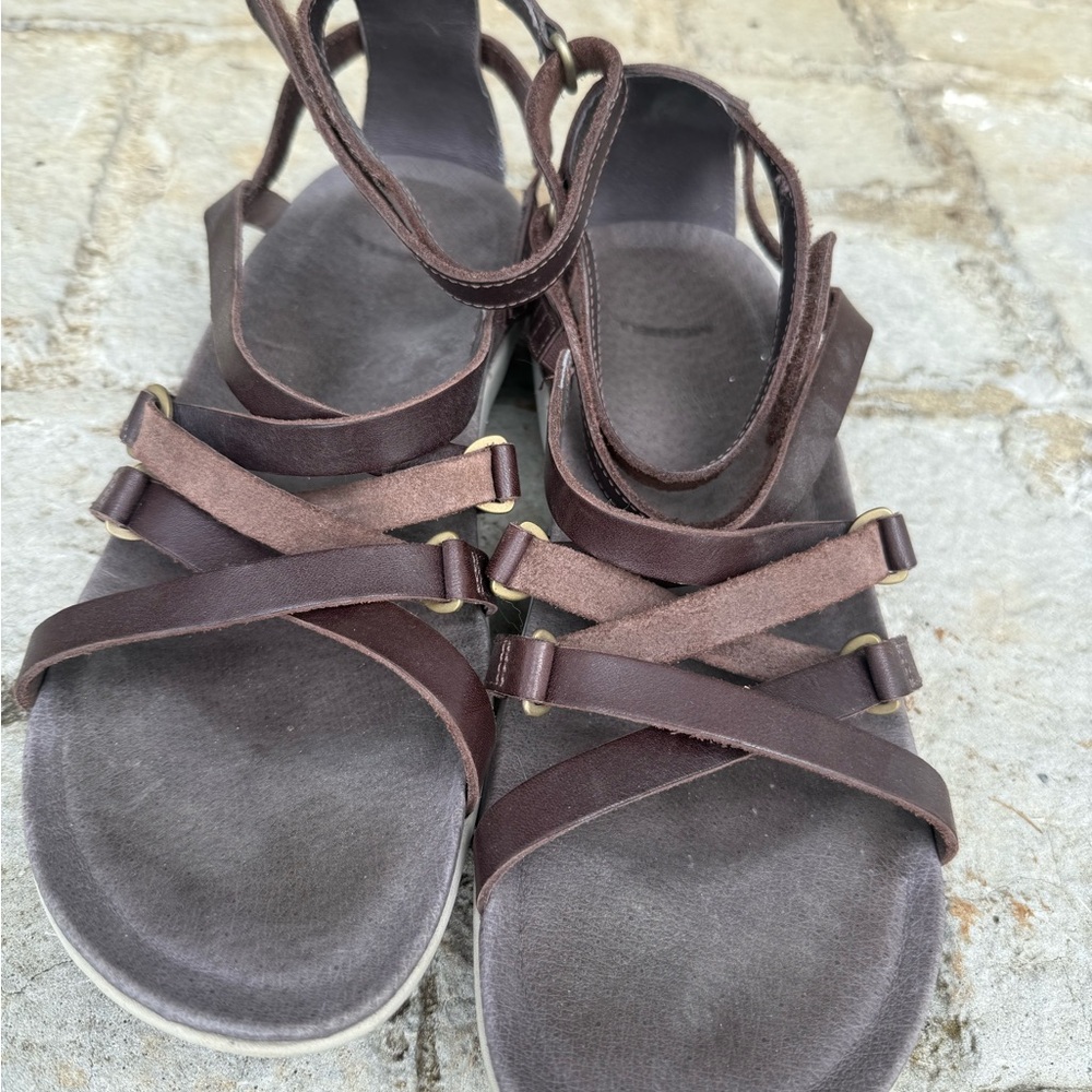 Merrell Dark Brown Strappy Sandals
